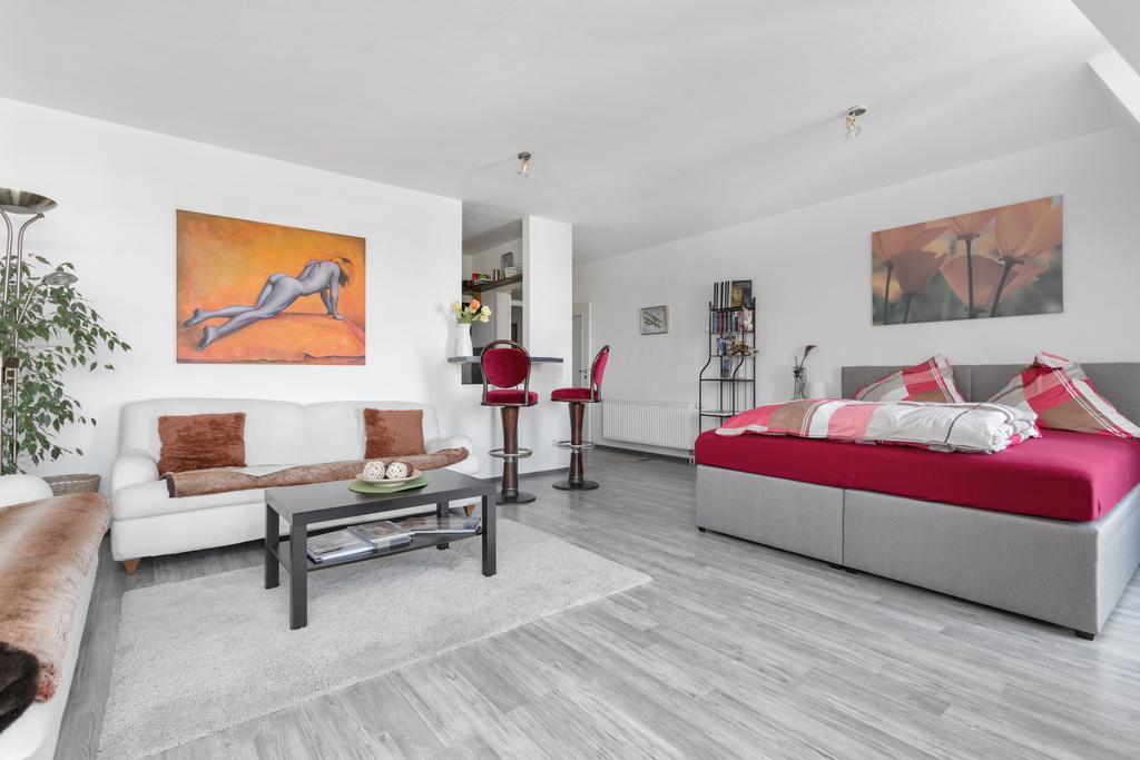 Apartment Hechtstrasse Dresda Esterno foto