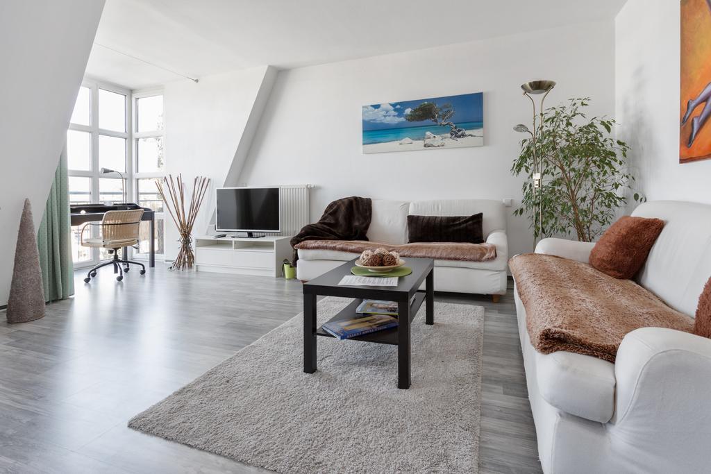 Apartment Hechtstrasse Dresda Esterno foto
